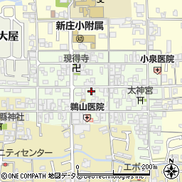 奈良県葛城市新庄96周辺の地図