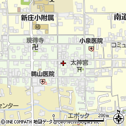 奈良県葛城市新庄105周辺の地図