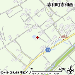 広島県東広島市志和町志和西1716周辺の地図