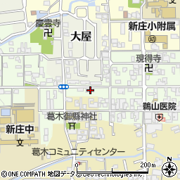 奈良県葛城市新庄223周辺の地図