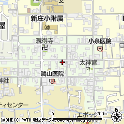 奈良県葛城市新庄98周辺の地図