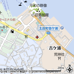 小豆島釣具店周辺の地図