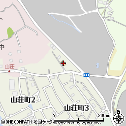 ローソン和泉山荘町店周辺の地図