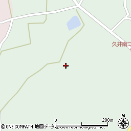 広島県三原市久井町山中野1386周辺の地図