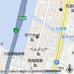 木材開発岸和田工場周辺の地図