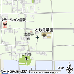 奈良県橿原市田中町周辺の地図