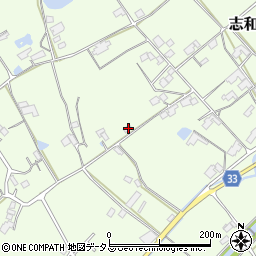 広島県東広島市志和町志和西661周辺の地図