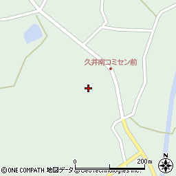 広島県三原市久井町山中野1342周辺の地図
