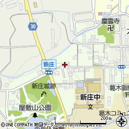 奈良県葛城市新庄406周辺の地図