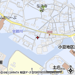 香川県小豆郡土庄町淵崎甲1305-9周辺の地図