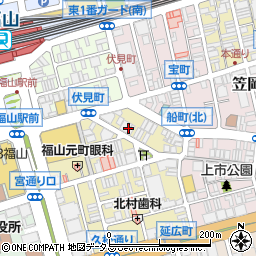 広島県福山市元町15-33周辺の地図