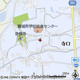 奈良県葛城市寺口131周辺の地図