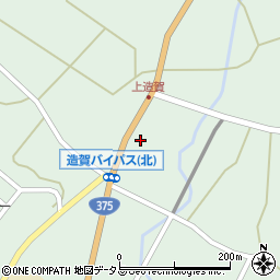 コスモ造賀ＳＳ周辺の地図