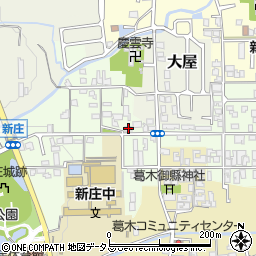 奈良県葛城市新庄476周辺の地図