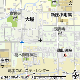 奈良県葛城市新庄214周辺の地図