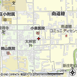 奈良県葛城市新庄116周辺の地図