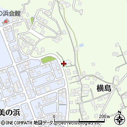 岡山県笠岡市横島675周辺の地図