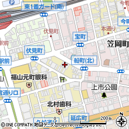 広島県福山市元町15-12周辺の地図
