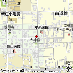 奈良県葛城市新庄135周辺の地図