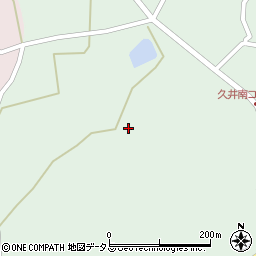 広島県三原市久井町山中野1385周辺の地図
