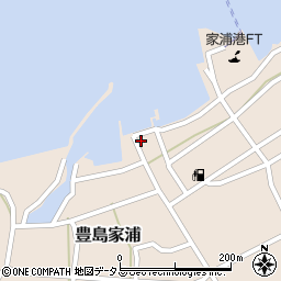 香川県小豆郡土庄町豊島家浦3837周辺の地図