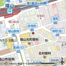 株式会社河合楽器製作所福山店周辺の地図