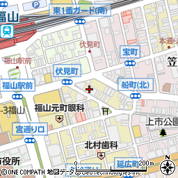 広島県福山市元町15-35周辺の地図