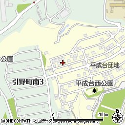 広島県福山市平成台32-25周辺の地図