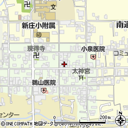 奈良県葛城市新庄142周辺の地図