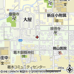 奈良県葛城市新庄213周辺の地図