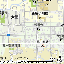 奈良県葛城市新庄153周辺の地図