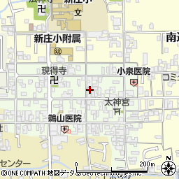奈良県葛城市新庄143周辺の地図