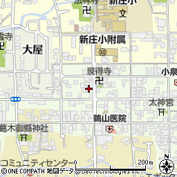 奈良県葛城市新庄151周辺の地図