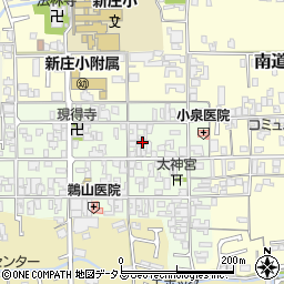 奈良県葛城市新庄141周辺の地図
