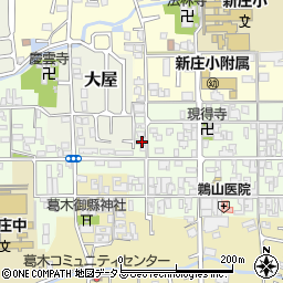奈良県葛城市新庄212周辺の地図
