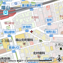 三井住友信託銀行福山支店周辺の地図