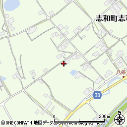 広島県東広島市志和町志和西681周辺の地図