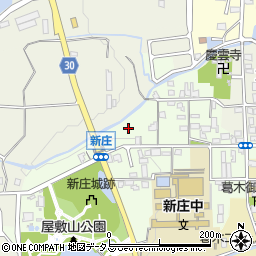 奈良県葛城市新庄413周辺の地図