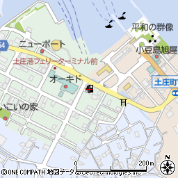 オリーブエネルギー小豆島港給油所周辺の地図