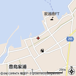 香川県小豆郡土庄町豊島家浦3839周辺の地図
