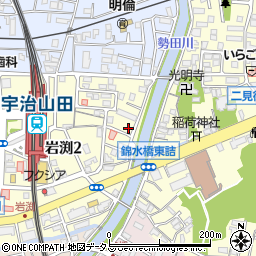 五十鈴・学塾周辺の地図