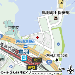 佐田浜第２駐車場周辺の地図