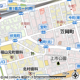 人材プロオフィス株式会社福山営業所周辺の地図