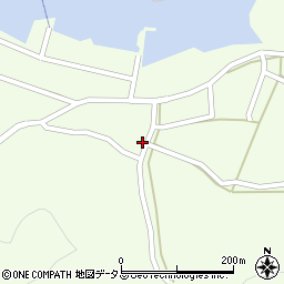 香川県小豆郡土庄町豊島唐櫃2480周辺の地図