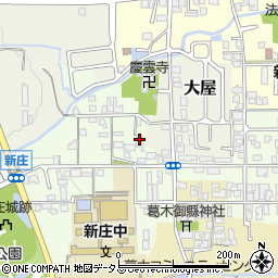 奈良県葛城市新庄477周辺の地図