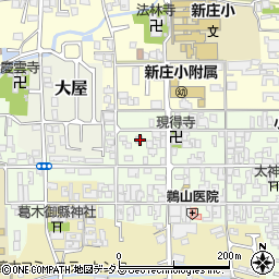 奈良県葛城市新庄161周辺の地図