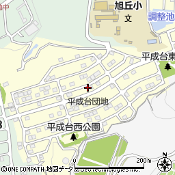 広島県福山市平成台26周辺の地図