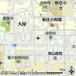 奈良県葛城市新庄159周辺の地図