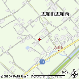 広島県東広島市志和町志和西2321周辺の地図