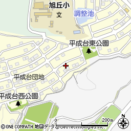 広島県福山市平成台17-5周辺の地図